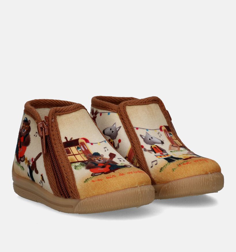 Bellamy Temimi Pantoufles en Beige pour filles, garçons (332454)