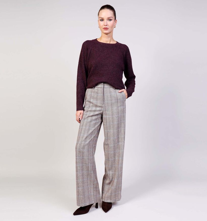 Vila Celin Pantalon en Beige pour femmes (364102)