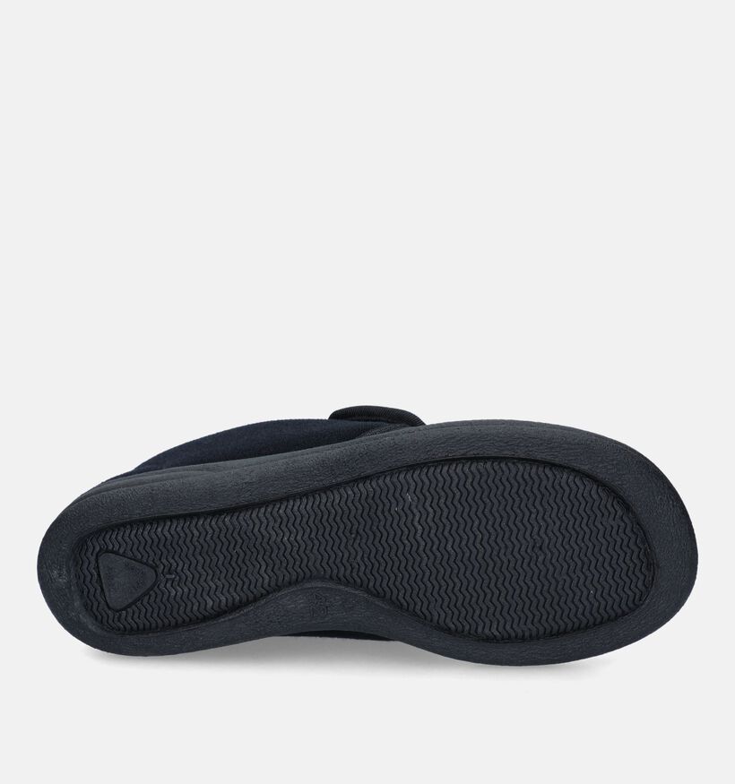 Podowell Blizzard Zwarte Orthopedische Pantoffels voor heren (342227)