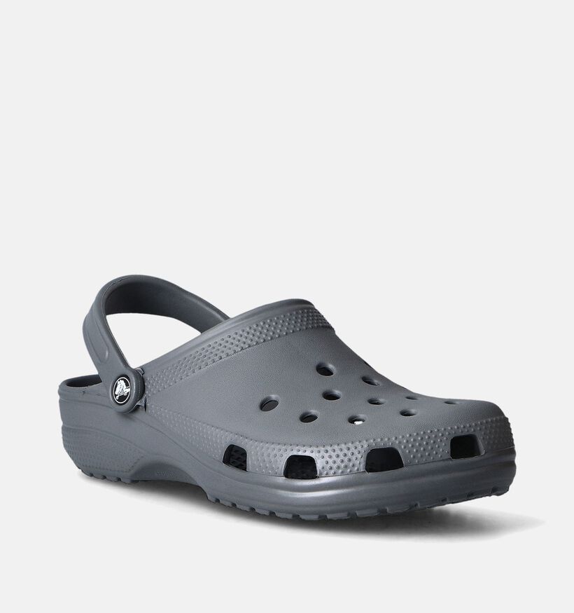 Crocs Classic Nu-pieds en Gris pour hommes (354139)