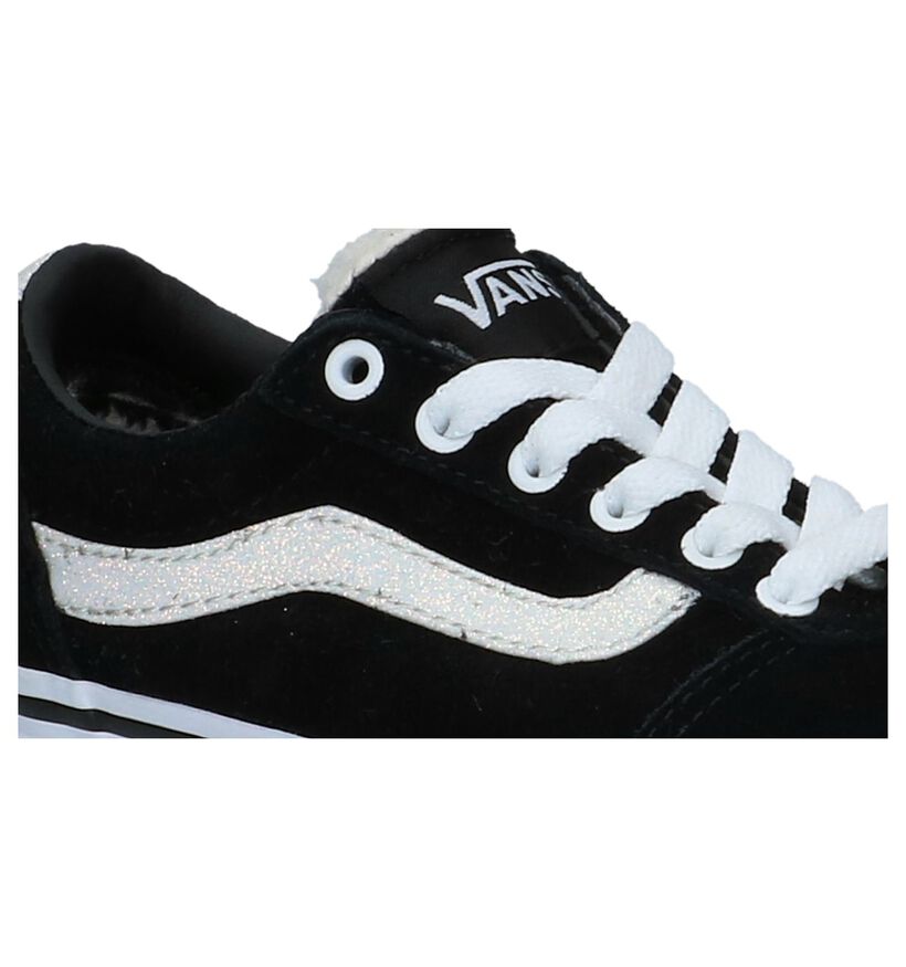 Vans Ward Zwarte Sneakers voor meisjes (343930)
