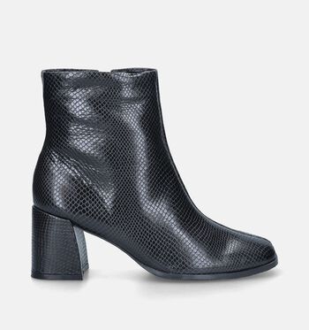 Tango Enkellaarsjes Zwart/Goud