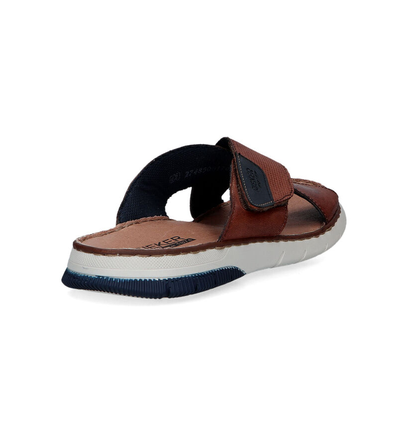 Rieker Cognac Slippers voor heren (323634)