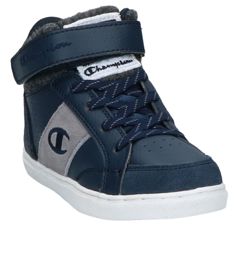 Champion Philly Boys Zwarte Sneakers in kunstleer (264626)