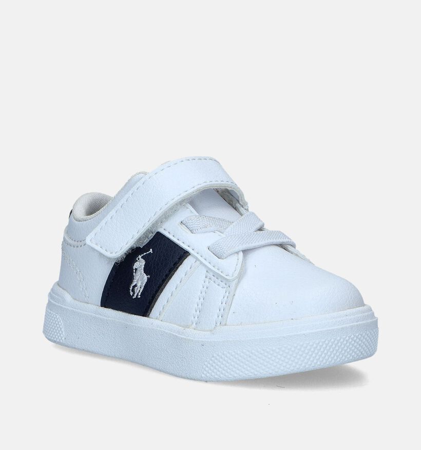 Polo Ralph Lauren Frazier PS Witte Schoenen met elastiek voor jongens (344238)