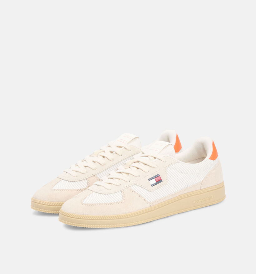 Tommy Hilfiger The Greenwich Edge Chaussures &agrave; lacets en Blanc pour hommes (368623) - pour semelles orthop&eacute;diques