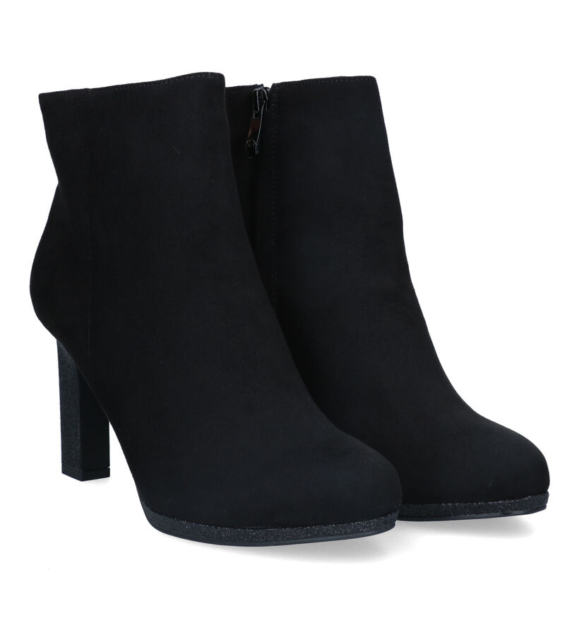 Marco Tozzi Bottines à talons en Noir pour femmes (330641)