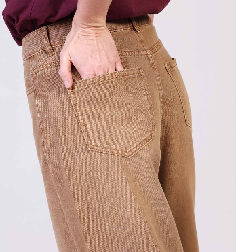 Vila Raya Jeans en Brun pour femmes (366146)