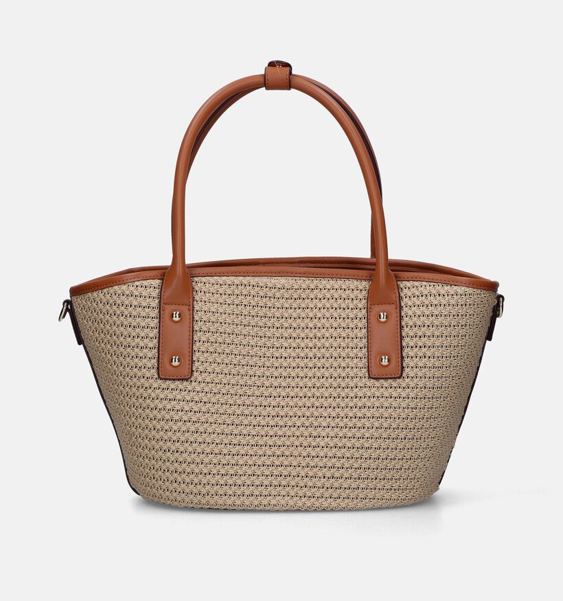 Laurent David Raffia 904 Sac à main en Beige pour femmes (342649)