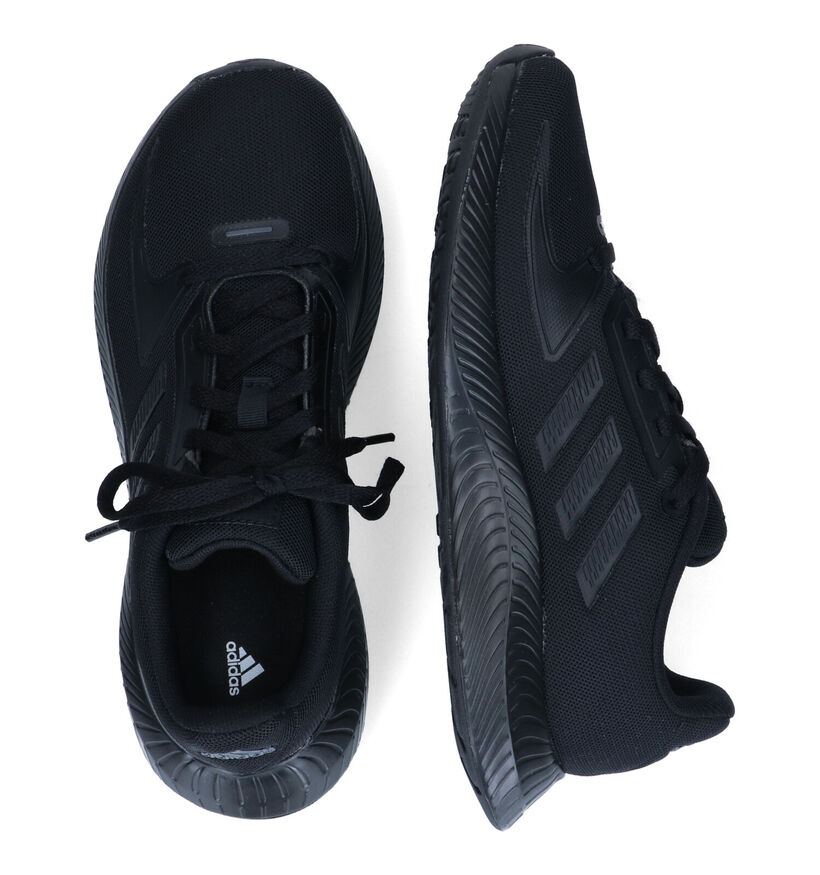 adidas Runfalcon 2.0 K Baskets en Noir en textile (311326)