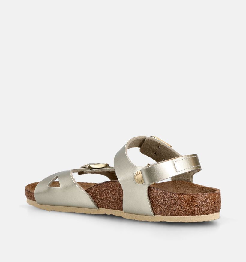 Birkenstock Rio Gouden Sandalen voor meisjes (368277)