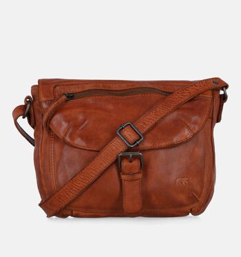 Crossbodytas cognac