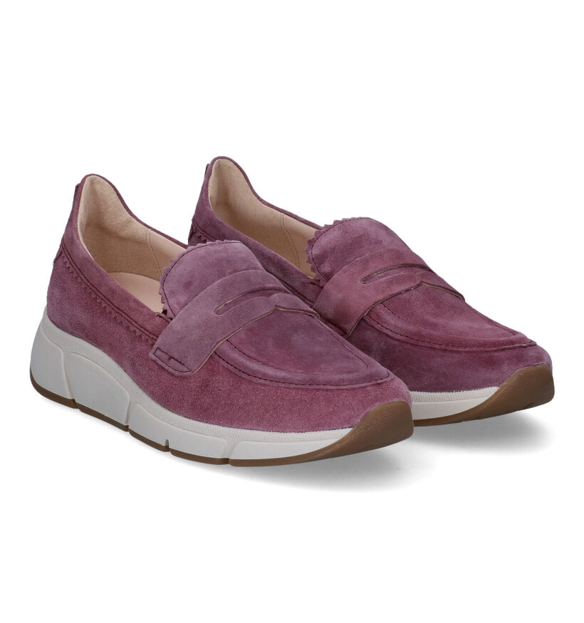 Gabor Best Fitting Mocassins en Violet pour femmes (312482) - pour semelles orthopédiques