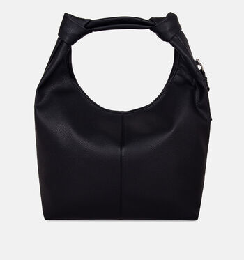 Laurent David Schoudertassen Zwart/Beige/Cognac