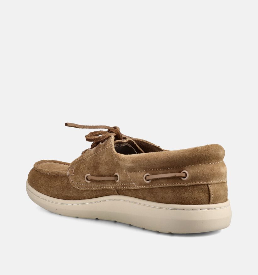 Timberland Portofino Pier Donkerbeige Bootschoenen voor heren (369222) - geschikt voor steunzolen