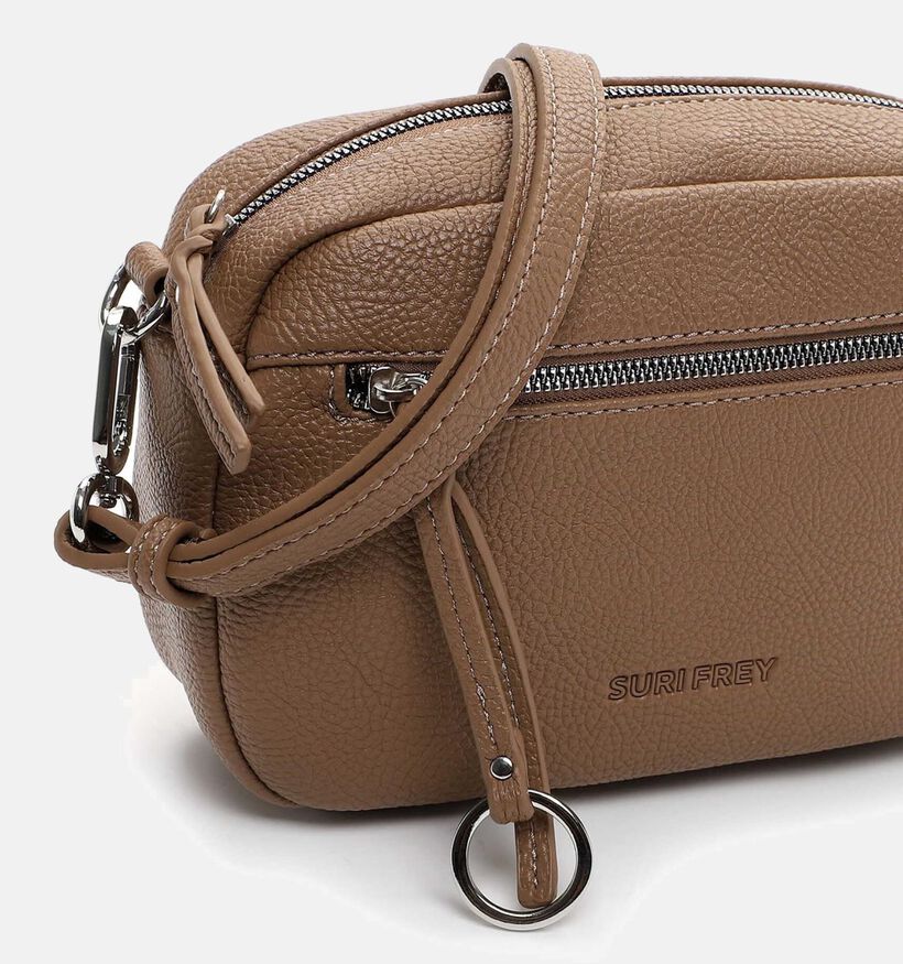 Suri Frey Debby Sac port&eacute; crois&eacute; en Taupe pour femmes (378264)