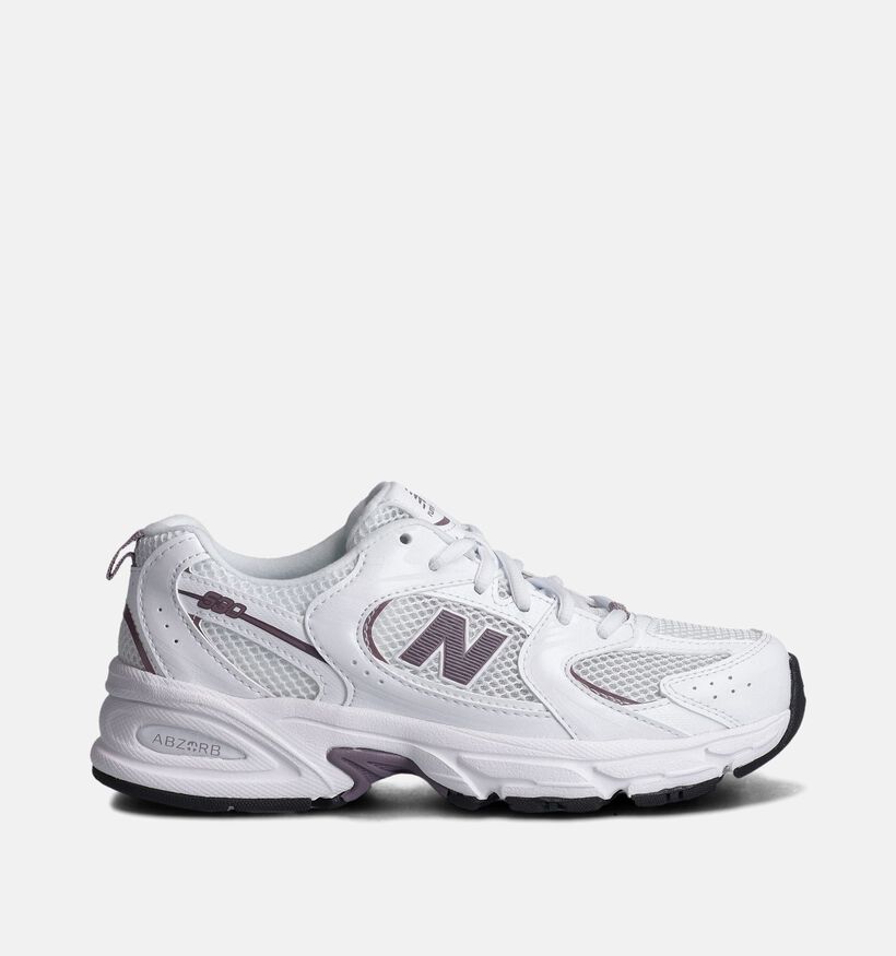 New Balance 530 Baskets en Blanc pour filles (366641) - pour semelles orthopédiques