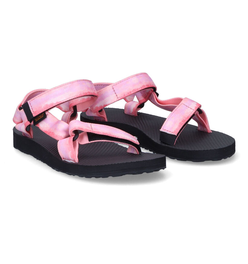 Teva Original Universal Roze Sandalen in stof (305548)