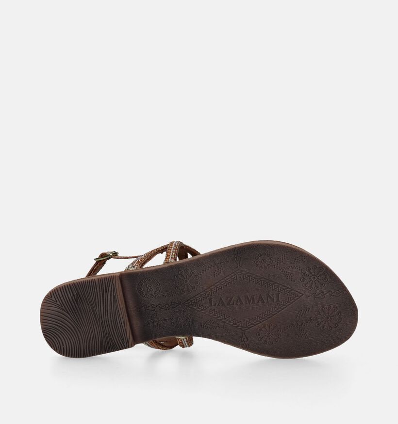 Lazamani Gouden Sandalen voor dames (338383)