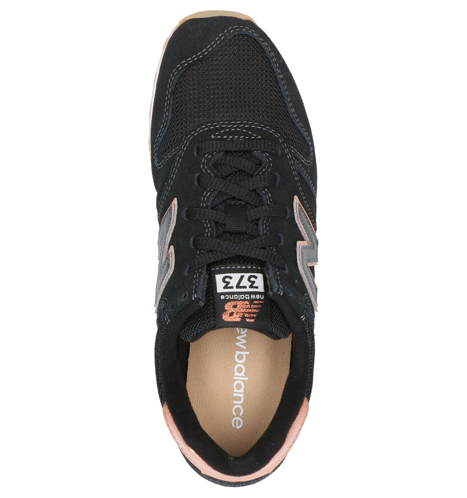 New Balance WL 373 Zwarte Sneakers Dames Sneakers Online op TORFS.BE