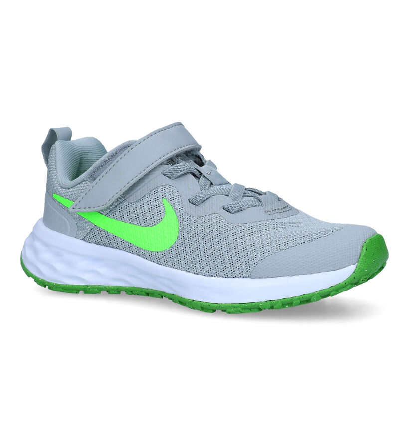 Nike Revolution 6 PS Grijze Sneakers voor meisjes, jongens (325376)