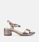 Tamaris Gouden Sandalen met Hak voor dames (371685)