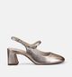 Tamaris Escarpins slingback en Or pour femmes (367693)