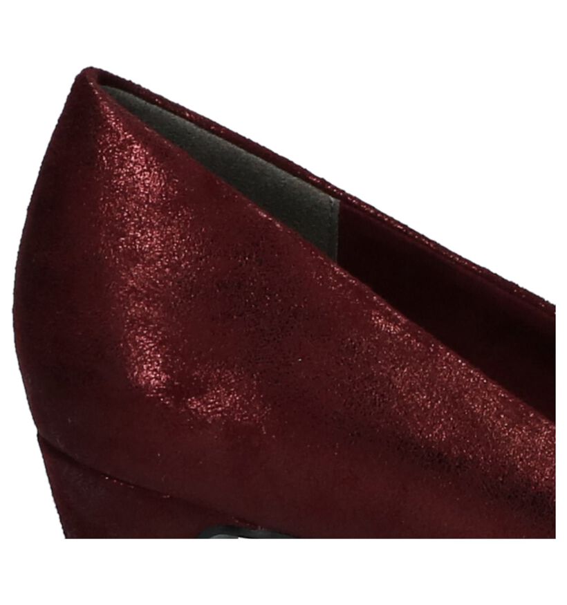 Tamaris Escarpins classiques en Bordeaux en velours (226700)