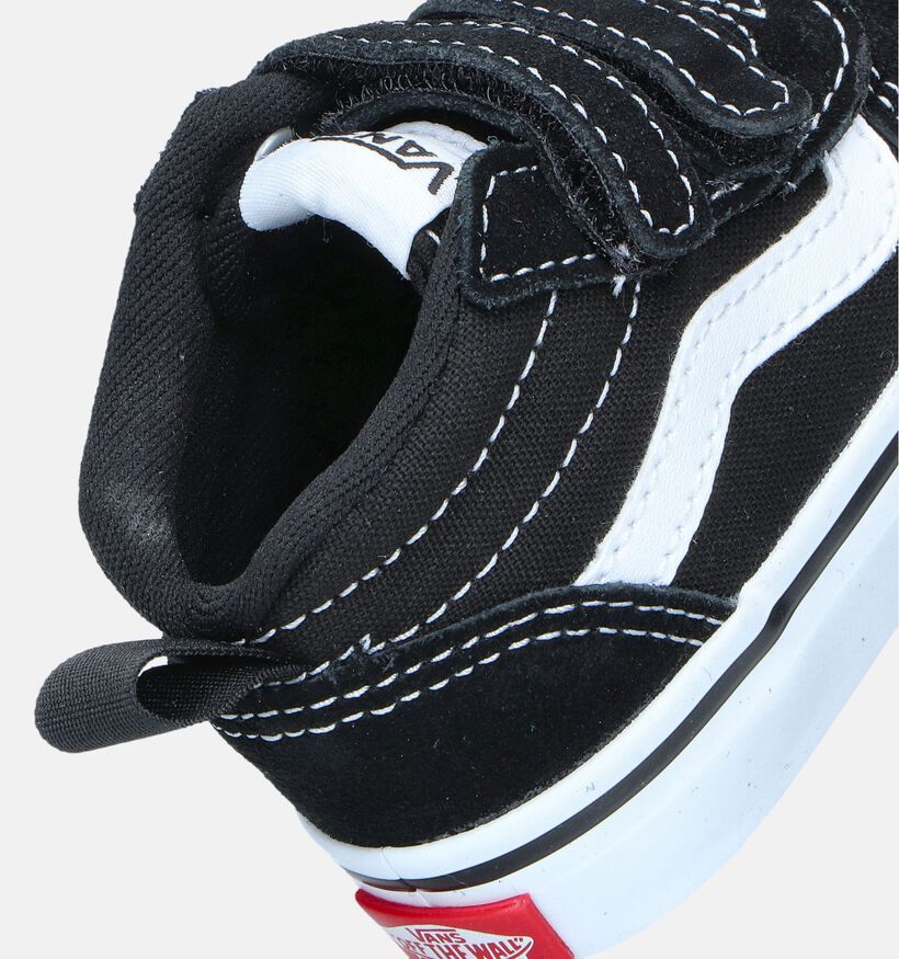 Vans Ward Mid Zwarte Sneakers voor jongens, meisjes (347738)