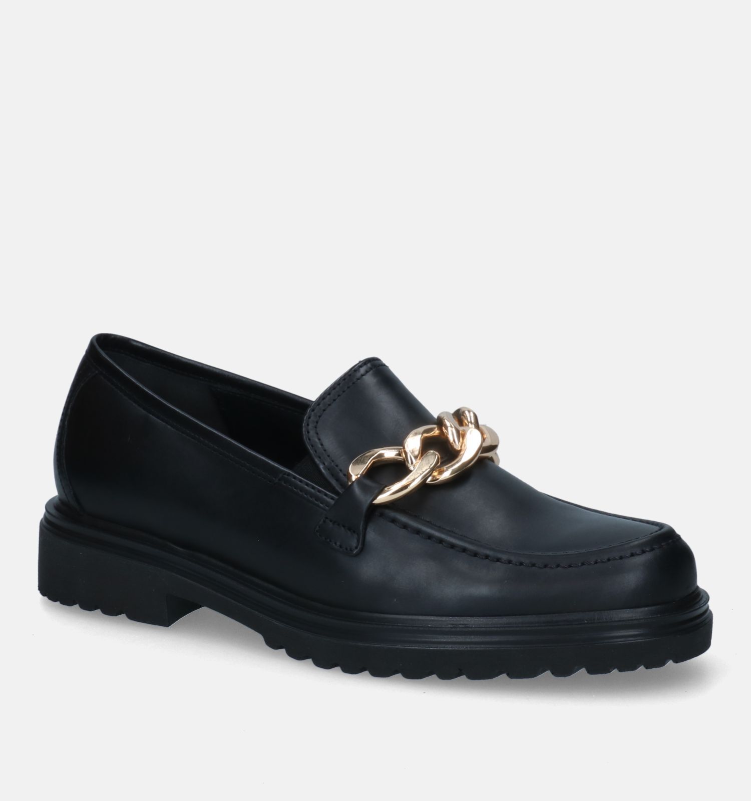Gabor Zwarte Mocassins Dames Lage schoenen Online op TORFS.BE