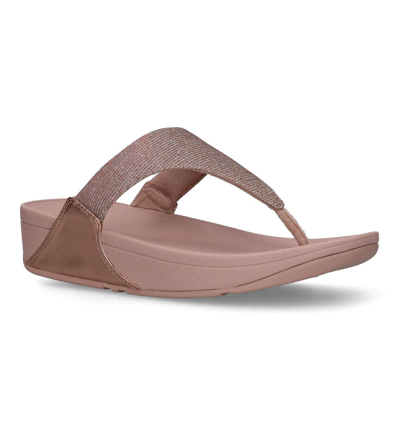 FitFlop Lulu Rose gold Teenslippers voor dames (320471)