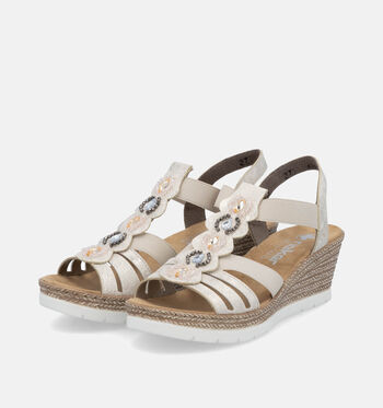 Rieker Sandalen Beige