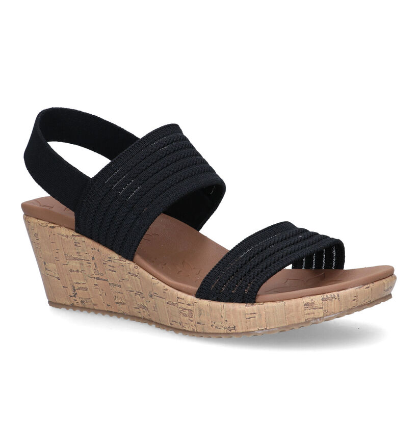 Skechers Beverlee Blauwe Sandalen voor dames (321464)