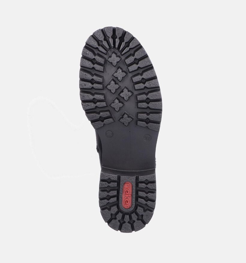 Rieker Boots à lacets en Noir pour femmes (347431)