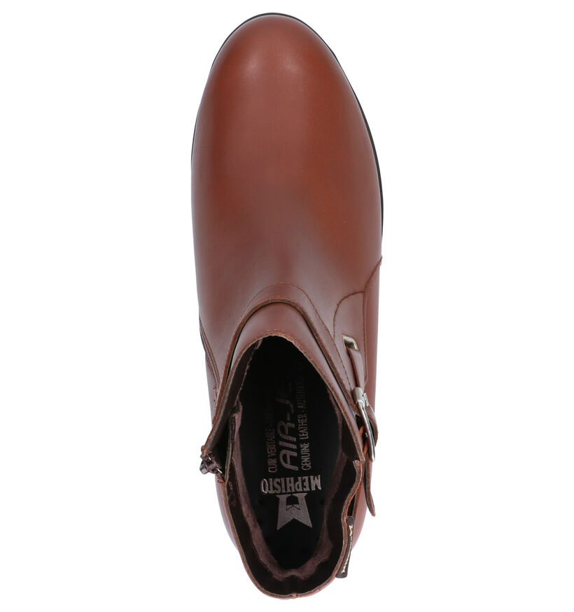 Mephisto Ariane Bottillons en Cognac en cuir (259675)