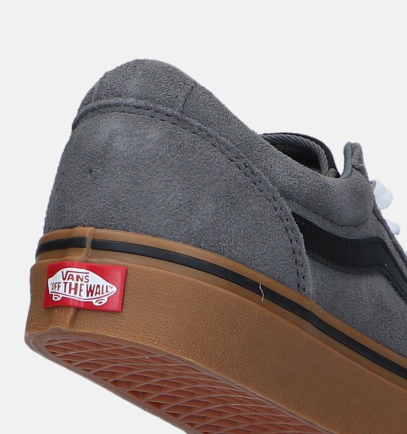 Vans Ward Baskets de skate en Gris pour hommes (328148)