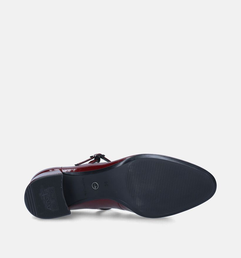 Tamaris Bordeaux Pumps met riempje voor dames (344638)