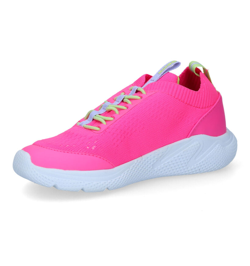 Geox Sprintye Baskets en Rosé Fuchsia en synthétique (311011)