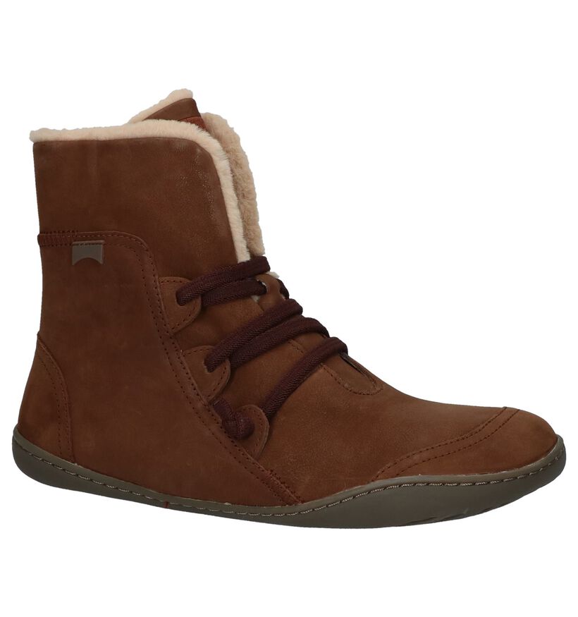 Camper Bottillons en Noir en nubuck (226168)