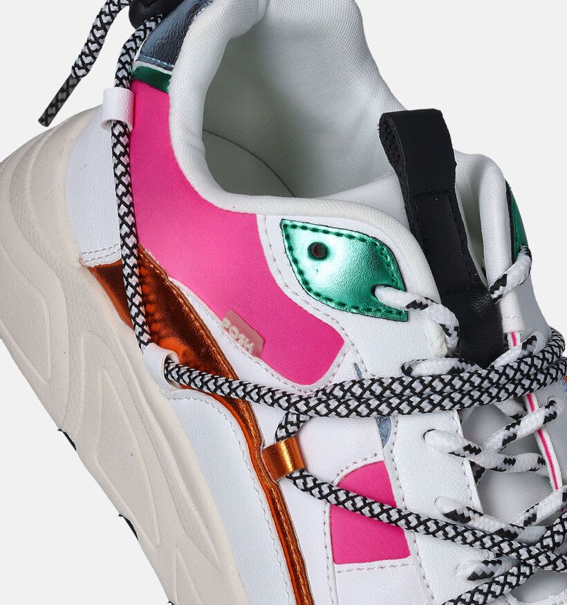Posh by Poelman Fuchsia Sneakers voor dames (353721) - geschikt voor steunzolen
