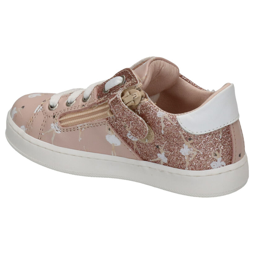 K3 Baskets basses en Rose clair en cuir (270852)