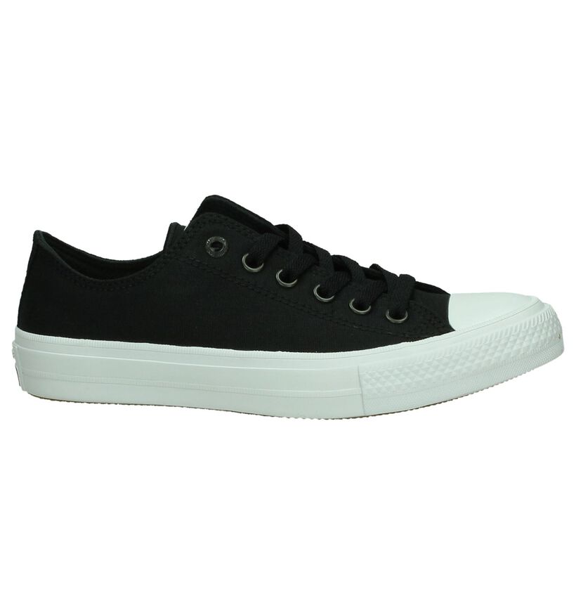 Converse All Star II OX Baskets en Noir en textile (178410)