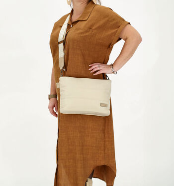 ZEBRA Crossbody tassen Beige/Taupe/Groen