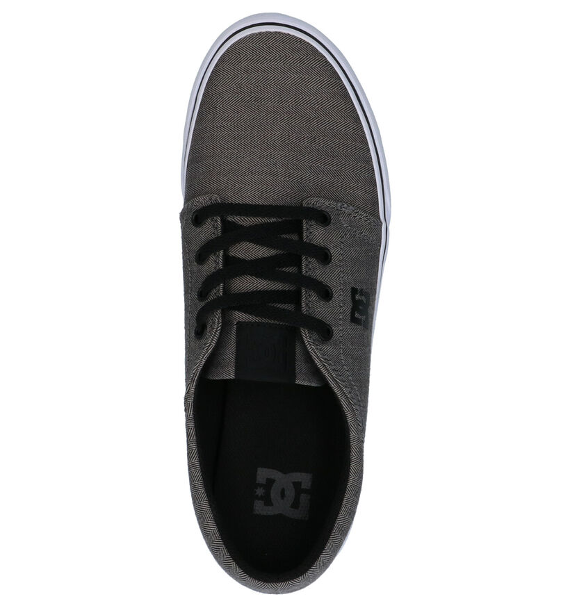 DC Shoes Trase TX Grijze Skatesneakers in stof (267984)