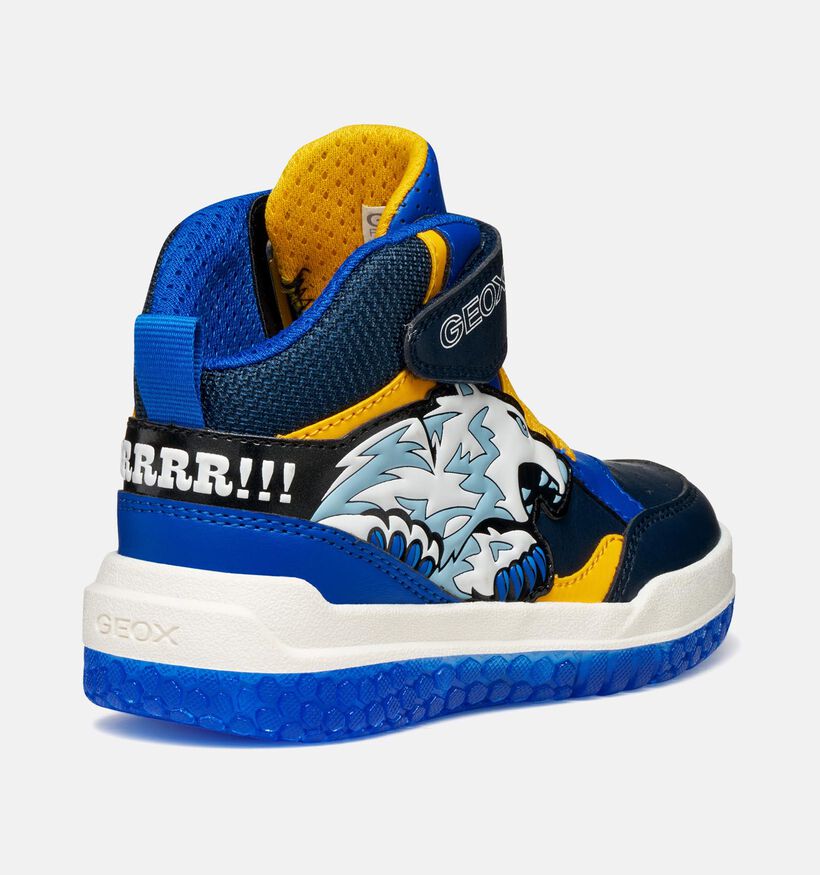 Geox Buzzerlight Blauwe Hoge Schoenen Geox Buzzerlight Blauwe Hoge Schoenen voor jongens (361952) - geschikt voor steunzolen
