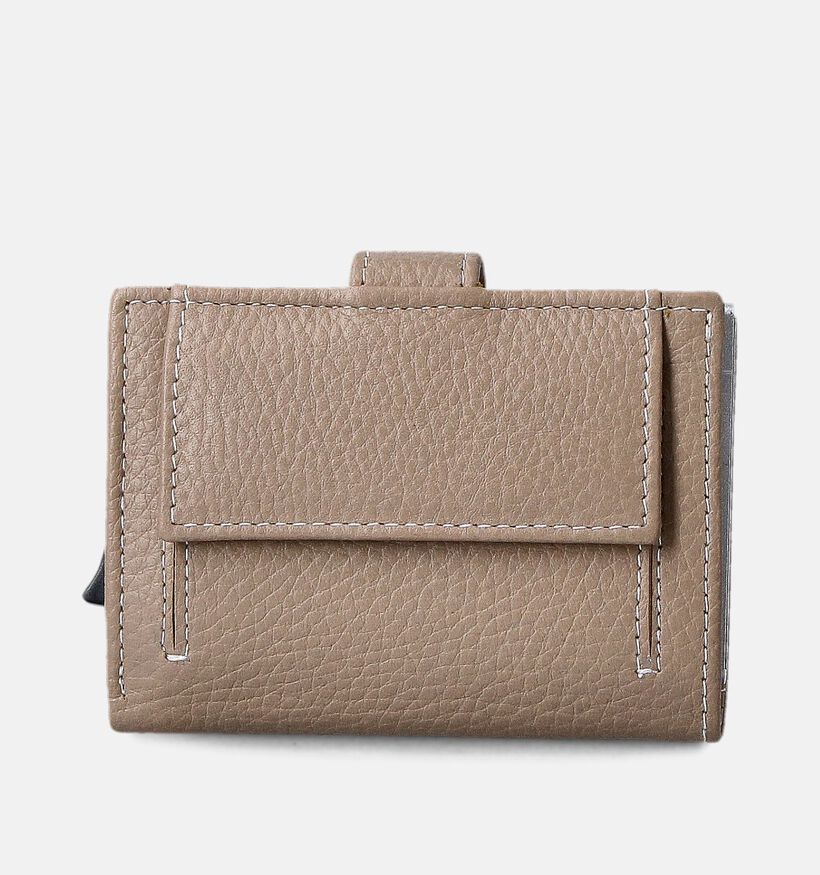 Crinkles Taupe Kaartenhouder voor dames (358128)