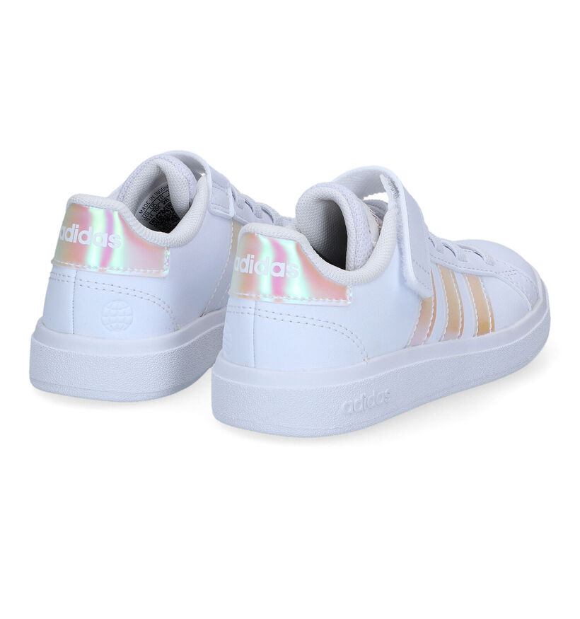 adidas Grand Court C Baskets en Blanc pour filles (311534)