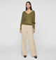 Vila Varone Beige Wijde broek voor dames (351752)