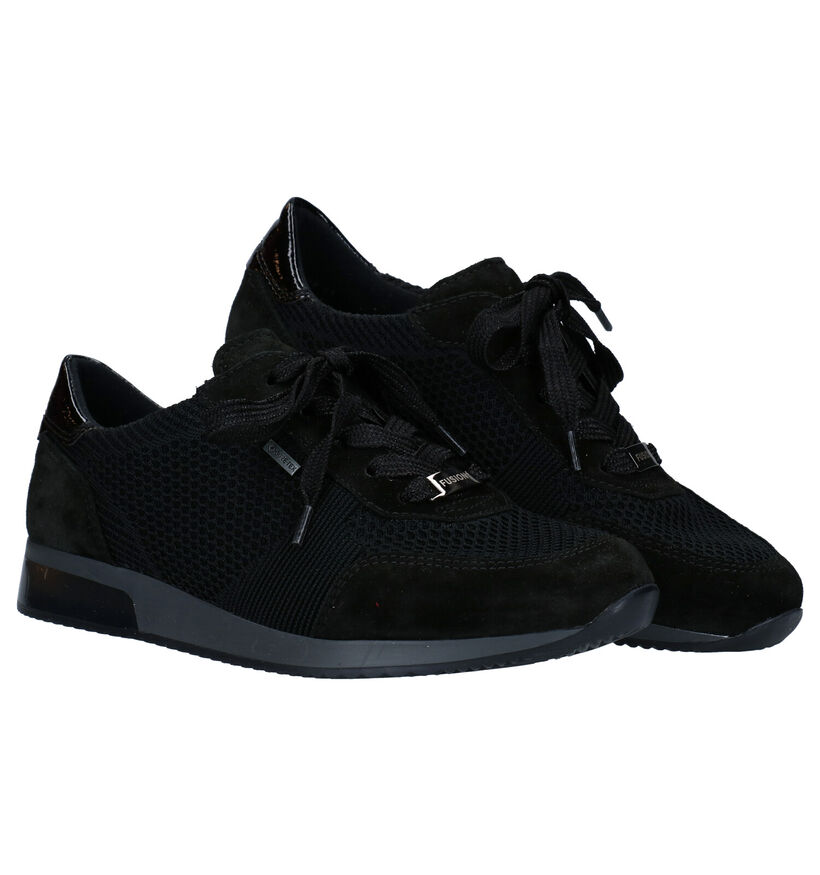 Ara Lissabon Gore Tex Chaussures à Lacets en Noir en daim (282786)