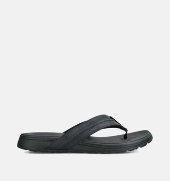 Skechers Slippers Zwart/Choc